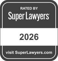 Rated by Super Lawyers 2026 Badge